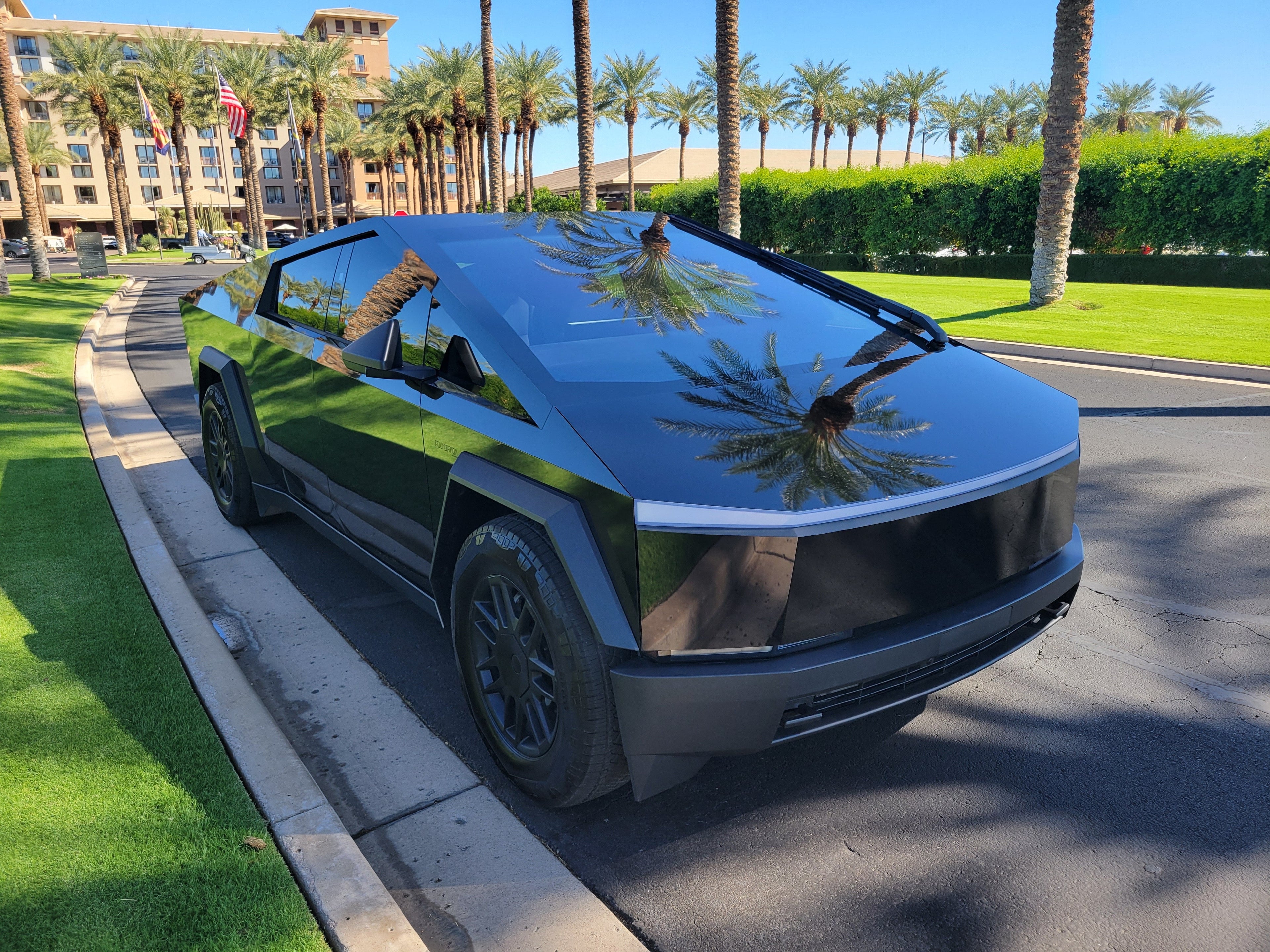 Cyber Truck In Gloss Black